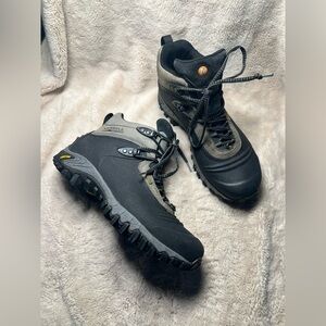 Merrell Continuum Thermo 6 Waterproof Winter Hiking Boots Black Mens Size 10